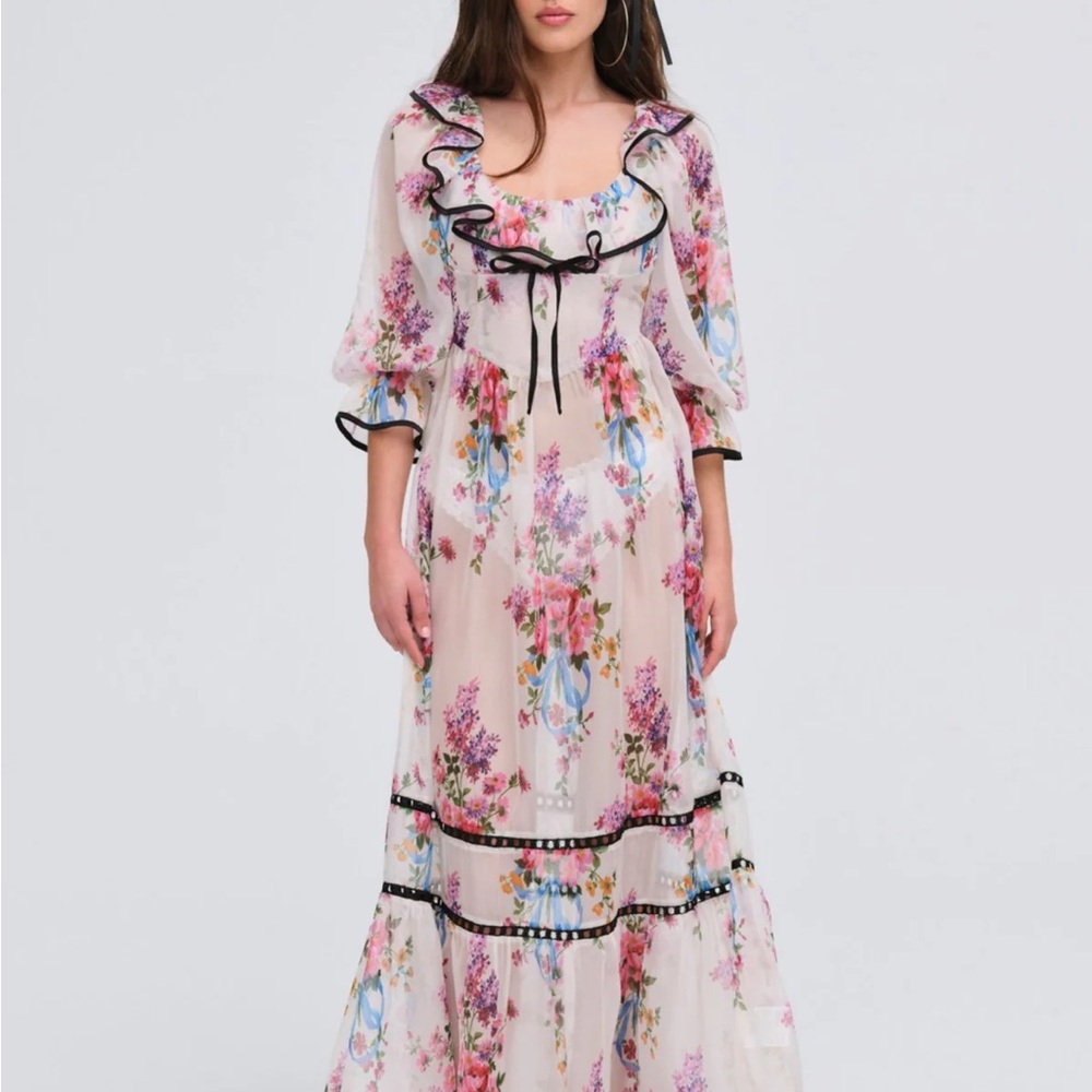 NWT Severine Maxi Dress For Love & Lemons